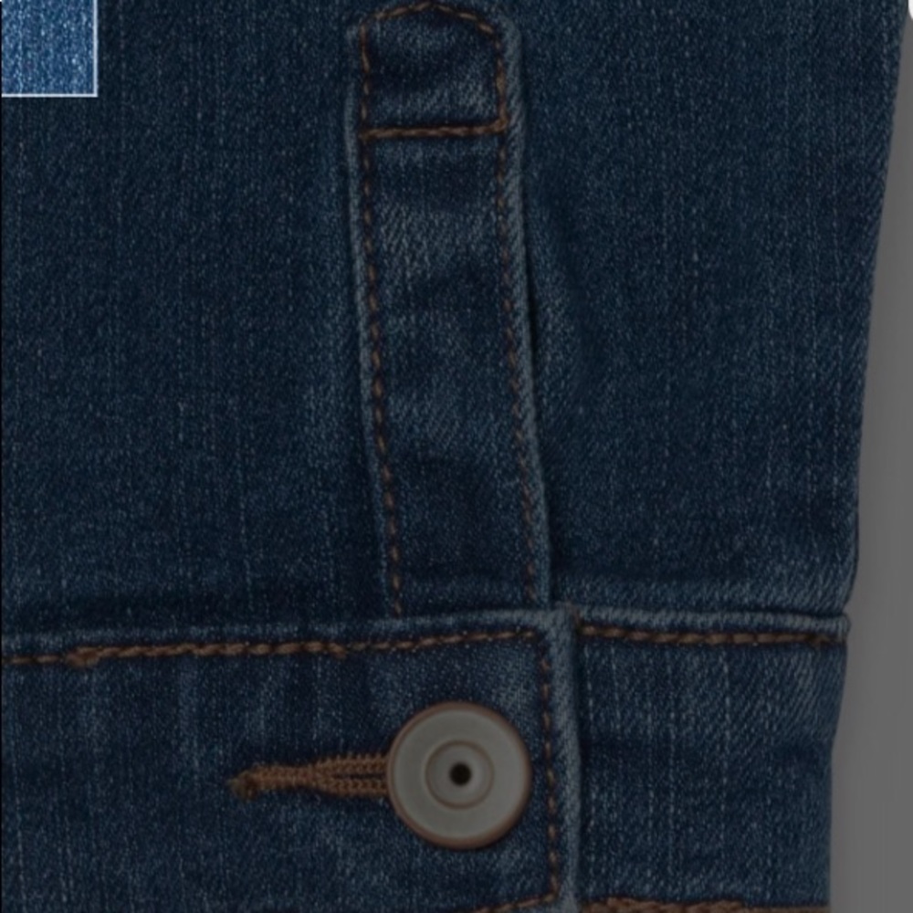 Children Place jean jacket size 10/12 - Picture 8 of 8